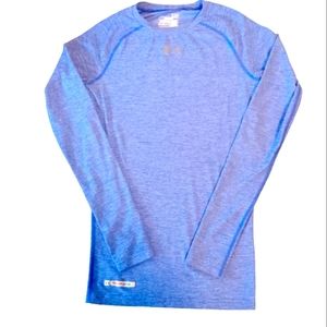 Compression heat gear blue shirt size small